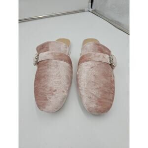 Twin Tiger Slip On Loafer Mules Size 8 Pink